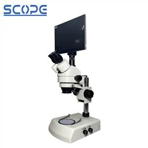Trinkularni zoom video stereo mikroskop Digitalni mikroskop